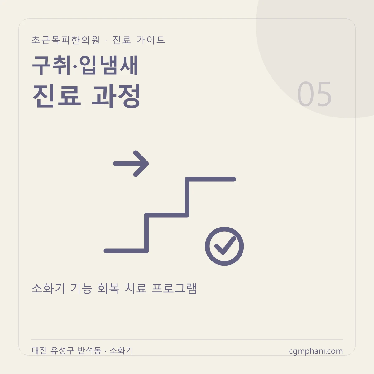 구취·입냄새 · 진료 과정 진료 안내