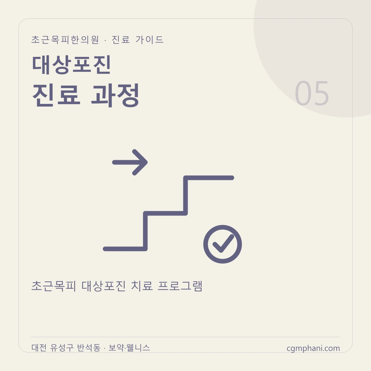 대상포진 · 진료 과정 진료 안내