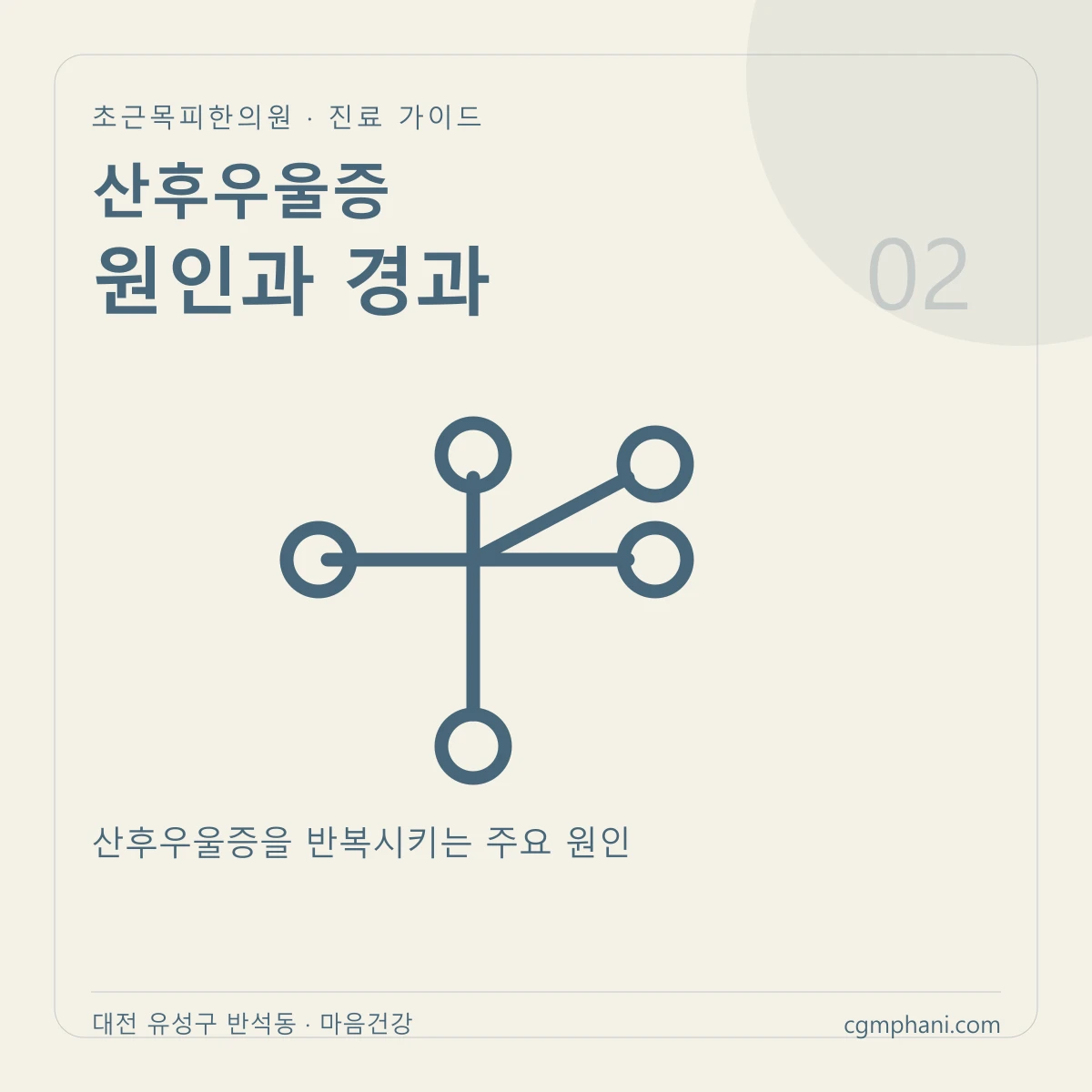 산후우울증 · 원인과 경과 진료 안내
